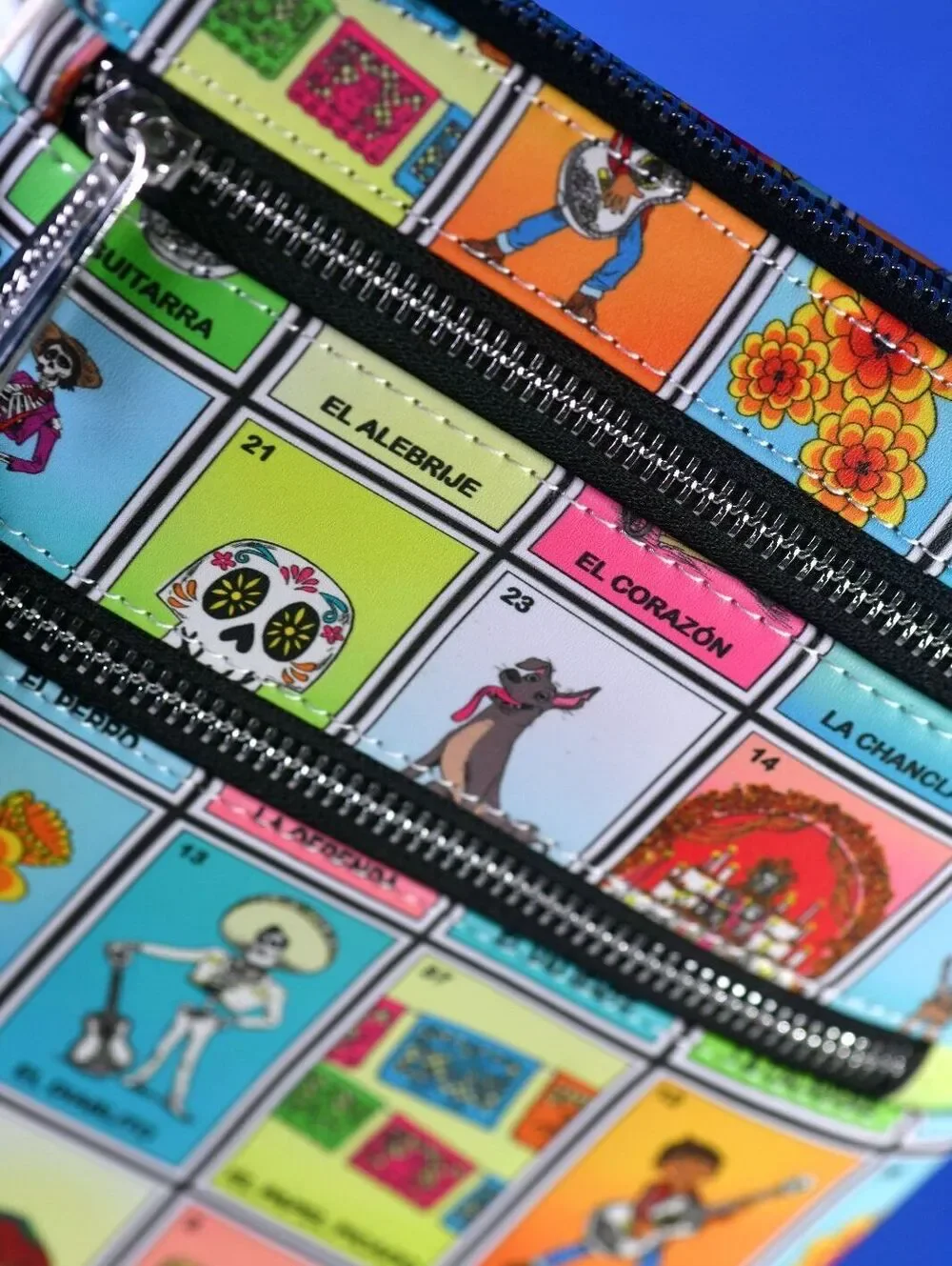 Loungefly Disney Pixar Coco Lotería Cards Crossbody Bag NWT